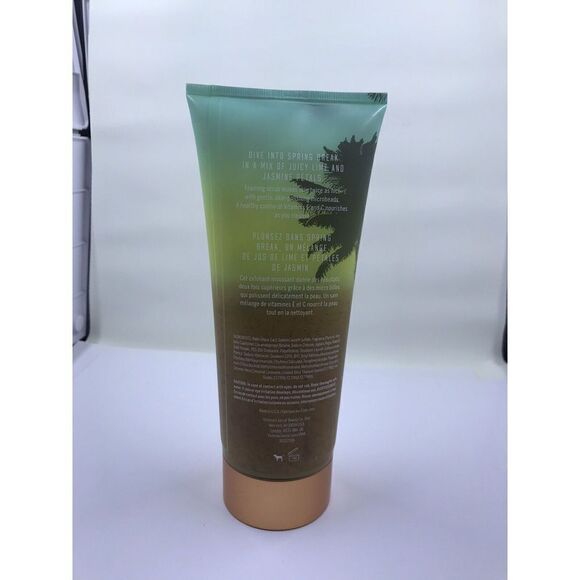 Victoria's Secret PINK Spring Break Jasmine Lime 2-in-1 Wash & Scrub 10.1 fl oz - Picture 5 of 5